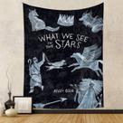Tapeçaria O que vemos na constelação do zodíaco das estrelas 130x150cm