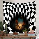 Tapeçaria para decoração de parede Art It Pennywisess Anime