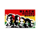 Tapeçaria para pendurar na parede Black History Month 180 cm x 110 cm