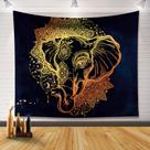 Tapeçaria para pendurar na parede Bohemian Mandala Elephant 130x150cm Tapeçaria para pendurar na parede Bohemian Mandala Elephant 130x150cm