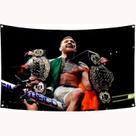 Tapeçaria para pendurar na parede Conor McGregor UFC Champion 100x150cm Tapeçaria para pendurar na parede Conor McGregor UFC Champion 100x150cm