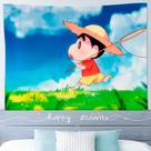 Tapeçaria para pendurar na parede Crayon Shin-chan Anime 100x150cm Tapeçaria para pendurar na parede Crayon Shin-chan Anime 100x150cm