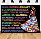 Tapeçaria para pendurar na parede Hispanic Heritage 150 cm x 100 cm de vinil