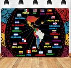 Tapeçaria para pendurar na parede Hispanic Heritage Latin America 150x100cm Tapeçaria para pendurar na parede Hispanic Heritage Latin America 150x100cm