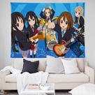 Tapeçaria para pendurar na parede K-On! Clube de música leve 100x150cm