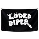Tapeçaria para pendurar na parede Löded Diper Funny Rock Band 100x150cm