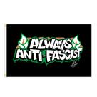 Tapeçaria para pendurar na parede, sempre antifascista, 100x150cm, poliéster