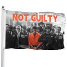 Tapeçaria para pendurar na parede Tema Not Guilty Justice 100x150cm