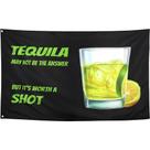 Tapeçaria para pendurar na parede Tequila Quote Funny Bar Decor 100x150cm