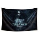 Tapeçaria para pendurar na parede Tupac Shakur Tribute 100x150cm Tapeçaria para pendurar na parede Tupac Shakur Tribute 100x150cm