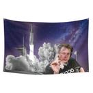 Tapeçaria para tapeçaria Elon Musk Motivational SpaceX Design Tapeçaria para tapeçaria Elon Musk Motivational SpaceX Design