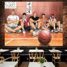 Tapeçaria Slam Dunk Sakuragi Hanamichi, microtecido 150x110cm