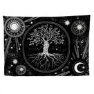 Tapeçaria Star Moon Moths Wall Room Room Estética 150x130cm Tapeçaria Star Moon Moths Wall Room Room Estética 150x130cm