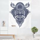 Tapeçaria Starry Sky Myth Totem Wall Room 150x130cm em microtecido Tapeçaria Starry Sky Myth Totem Wall Room 150x130cm em microtecido