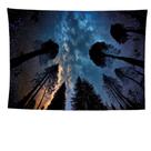 Tapeçaria Starry Sky Wall Room Aesthetic 150x130cm, microtecido
