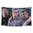 Tapeçaria Trailers Parks Boys Flag Art 90x150cm Poliéster Tapeçaria Trailers Parks Boys Flag Art 90x150cm Poliéster