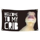 Tapeçaria Welcome To My Crib Wall Room, 150x90cm, microtecido Tapeçaria Welcome To My Crib Wall Room, 150x90cm, microtecido