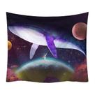 Tapeçaria Whale Wall Room Aesthetic 150x130cm, microtecido