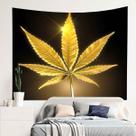 Tapeçaria World Maple Leaf Wall 150x130cm em fibra de microtecido Tapeçaria World Maple Leaf Wall 150x130cm em fibra de microtecido