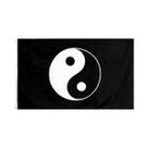 Tapeçaria Yinyang Flag Art Anime Wall Penduring 150x90cm poliéster