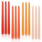 Taper Candles LPUSA Orange Gradient, 30 cm, sem perfume, conjunto de 12