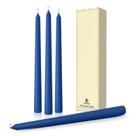 Taper Candles Pickood Dripless 25 cm, azul clássico, conjunto de 4