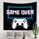 Tapestry Game Over Neon Retro Videogame 100x150cm Poliéster