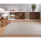 Tapete 1,00 X 1,50 Antiderrapante Home Tech Ht-05 Champanhe