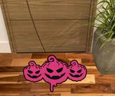 Tapete abóbora halloween, dias das bruxas, divertido e decorativo, muito resistênte.