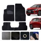 Tapete Acessório Automotivo Carpete Onix 2018 e 2019 LT LTZ Original Lanzi 3 pçs Completo Sob Medida