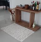 Tapete algodão p Sala/Quarto 0,60 x 0,90 - cru pelo alto