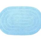 Tapete Allegro Azul Céu Oval 40cm x 60cm - Kapazi