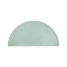 Tapete americano de silicone Mushie Cambridge Blue Confetti sem BPA