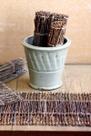 Tapete americano Kalalou Coco Twig marrom 48x48x33 cm Tapete americano Kalalou Coco Twig marrom 48x48x33 cm