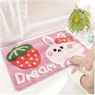 Tapete Antiderrapante 40x60cm - Ideal para Banheiro, Quarto e Porta de Entrada Decoração e Segurança