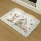 Tapete Antiderrapante 50x60 Tema Páscoa Estampado para Decoração Charmosa e EXCLUSIVA Tapete Antiderrapante 50x60 Tema Páscoa Estampado para Decoração Charmosa e EXCLUSIVA
