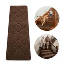 Tapete Antiderrapante Antiquedas Escadas Pets Marrom 20x76cm