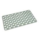 Tapete Antiderrapante Banheiro Cozinha Flexivel PVC VERDE Cristal 64x39cm Aquaplas