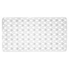 Tapete Antiderrapante De Box Cristal Retangular 67x35cm Uzoo Tapete Antiderrapante De Box Cristal Retangular 67x35cm Uzoo