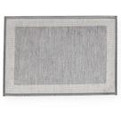 Tapete Antiderrapante Decore Multti Jacquard Square Grey 50x70cm - Kacyumara