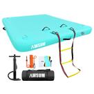 Tapete antiderrapante inflável para doca flutuante AWSUM 183x152 cm