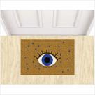 Tapete Antiderrapante Olho Magico 60X40 Ouro