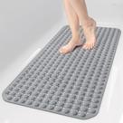 Tapete Antiderrapante para Banheira OTHWAY 89 x 41 cm Cinza