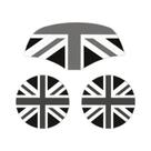 Tapete Antiderrapante Para Suporte De Copo, Para Mini Cooper F56 F54 F55 F57 F60 Countryman, Ranhura