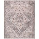 Tapete Arabesco Coliseo cinza e bege 1.00X1.50 mts.