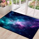 Tapete Area CERYUEE Galaxy Azul Escuro Outer Space 80x120cm