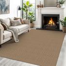 Tapete Area EARTHALL Tecido 150x210 cm de borracha antiderrapante lavável