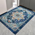 Tapete Area Easy-Going Vintage Floral Boho 91x152 cm antiderrapante Tapete Area Easy-Going Vintage Floral Boho 91x152 cm antiderrapante