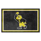 Tapete Area FANMATS Iowa Hawkeyes de pelúcia 120 cm x 180 cm de nylon Tapete Area FANMATS Iowa Hawkeyes de pelúcia 120 cm x 180 cm de nylon