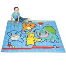 Tapete Area Franco Kids Room Pokémon 175 cm x 132 cm antiderrapante Tapete Area Franco Kids Room Pokémon 175 cm x 132 cm antiderrapante